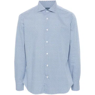 Barba Shirts In Blue