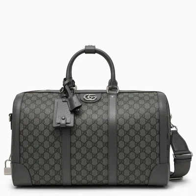 Gucci Ophidia Small Grey Travel Bag Men In White