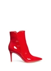 GIANVITO ROSSI 'Levy 85' patent leather ankle boots