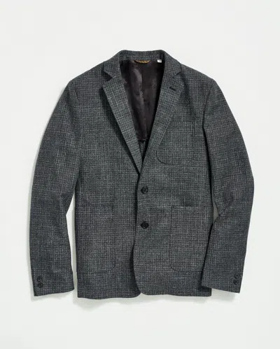 Reid Archie Jacket In Charcoal Check
