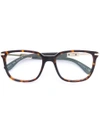 BULGARI BULGARI TORTOISESHELL GLASSES - BROWN,3034K12271013