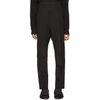 RICK OWENS RICK OWENS BLACK ASTAIRES TROUSERS