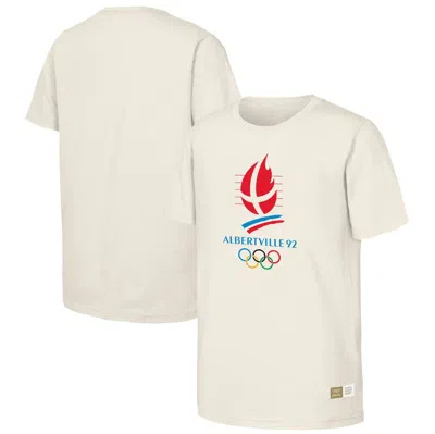 Outerstuff Natural 1982 Albertville Games Olympic Heritage T-shirt