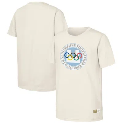 Outerstuff Natural 1952 Oslo Games Olympic Heritage T-shirt