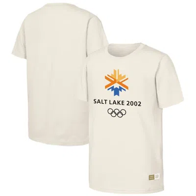 Outerstuff Natural 2002 Salt Lake Games Olympic Heritage T-shirt