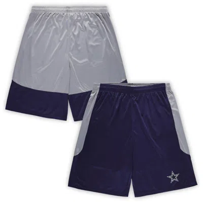 Fanatics Branded Navy Dallas Cowboys Big & Tall Team Logo Shorts