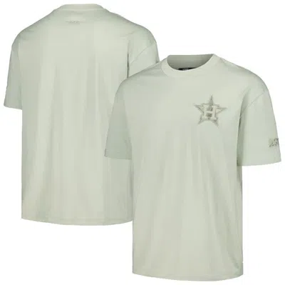 Pro Standard Mint Houston Astros Neutral Cj Dropped Shoulders T-shirt