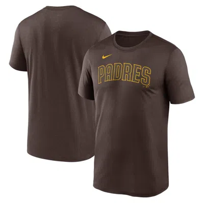 Nike Brown San Diego Padres Fuse Legend T-shirt