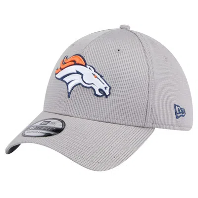 New Era Gray Denver Broncos Active 39thirty Flex Hat