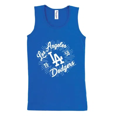 Soft As A Grape Kids' Girls Youth  Royal Los Angeles Dodgers Tank Top