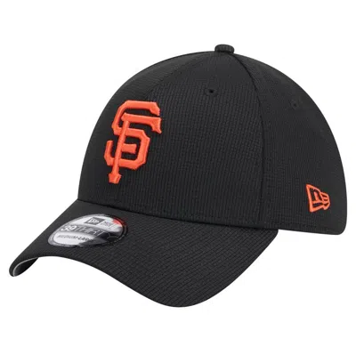 New Era Black San Francisco Giants Active Pivot 39thirty Flex Hat