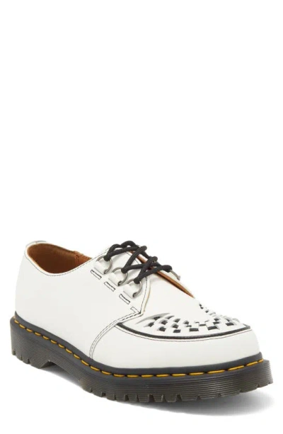 Dr. Martens' Ramsey Smooth Leather Creepers In White