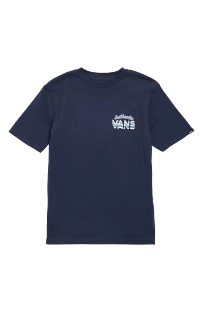 Vans Kids' Bodega Graphic T-shirt In Dress Blues