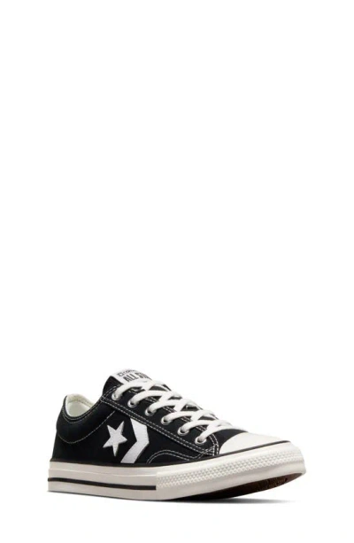 Converse Kids' All Star® Star Player 76 Easy-on Sneaker In Black/vintage White/egret