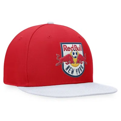 Fanatics Branded Red/white New York Red Bulls Downtown Snapback Hat
