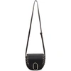 3.1 PHILLIP LIM / フィリップ リム Black Mini Alix Piercings Saddle Bag