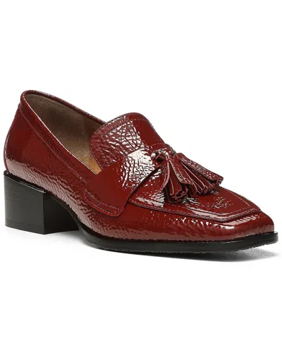 Donald Pliner Avici Leather Loafer In Red
