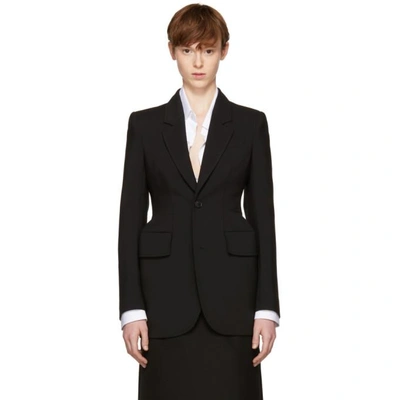 Balenciaga Black Hourglass Blazer