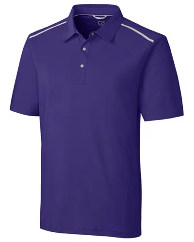 Cutter & Buck Fusion Polo Shirt In Purple