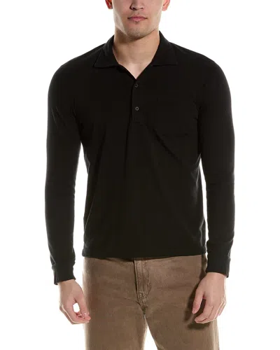 Save Khaki United Polo Shirt In Black