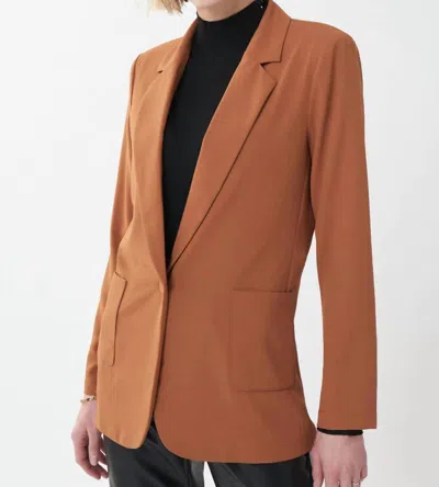 Joseph Ribkoff Maple Blazer In Brown