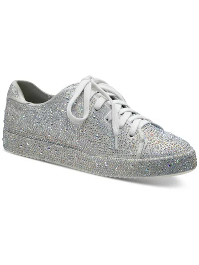 Inc Lola Womens Faux Leather Embellished Casual And Fashion Sneakers In Multi