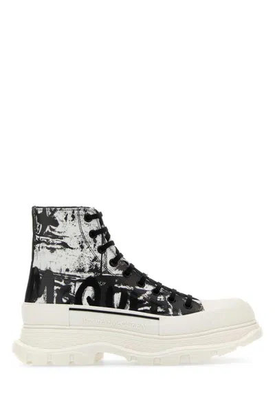 Alexander Mcqueen Lace-ups In Printed