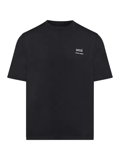 Ami Alexandre Mattiussi Tshirt Ami Am In Black