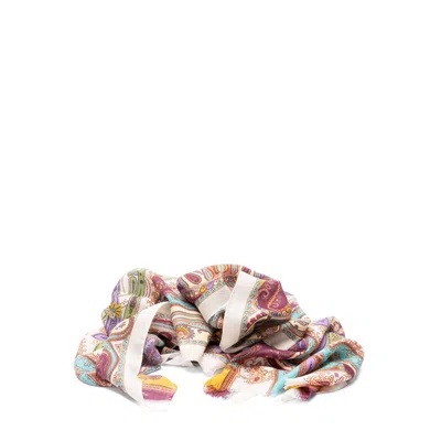 Etro Scarf In White