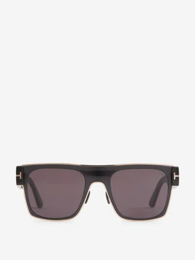 Tom Ford Edwin Rectangular Sunglasses In Logo Printed On The Lens And Inside The Temples