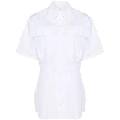 Niccolò Pasqualetti Poplin Cotton Shirt In White