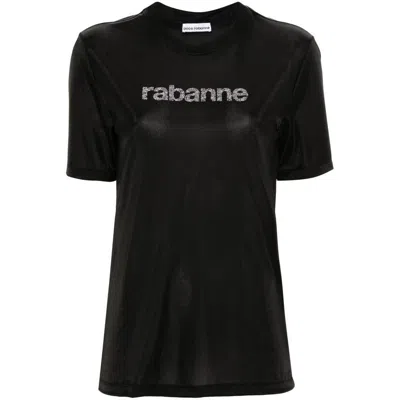 Paco Rabanne T-shirts In Black