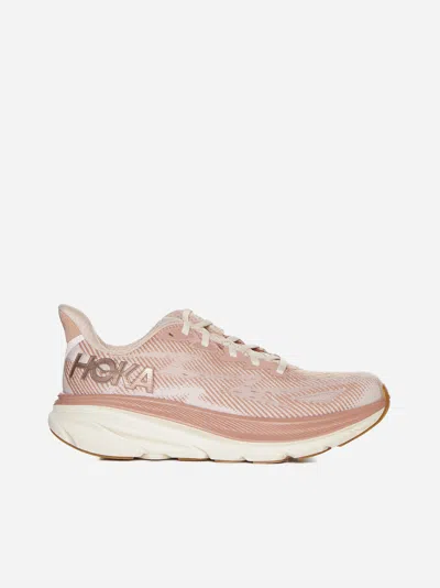 Hoka Womens  Clifton 9 In Pink