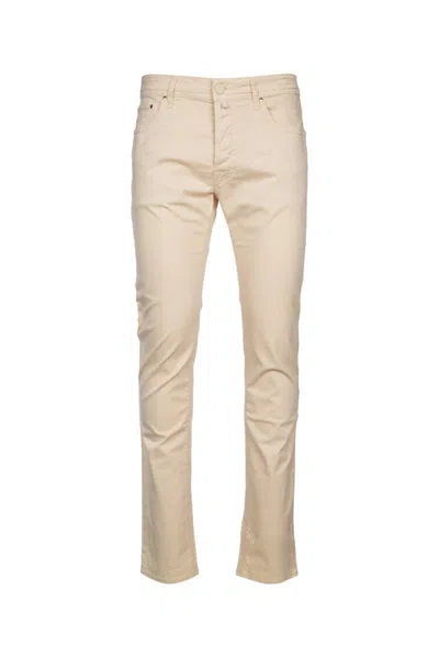 Jacob Cohen Pants In Beige