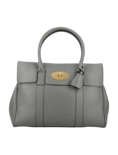 Mulberry Bayswater In Charcoal