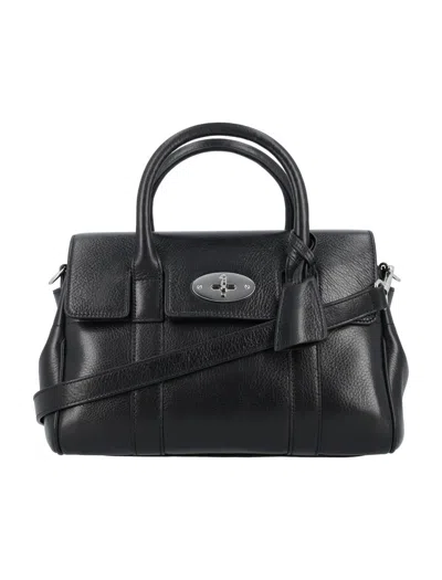 Mulberry Small Bayswater Satchel Bag In Black