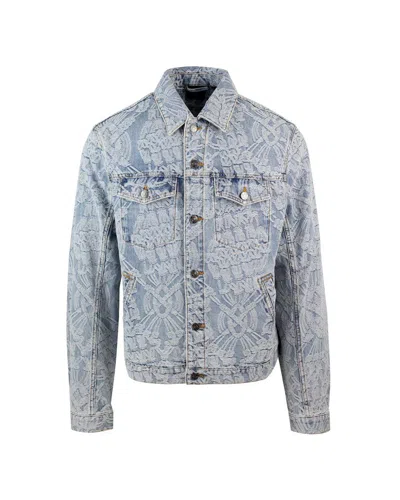 Daily Paper Jacket In Sky Blue
