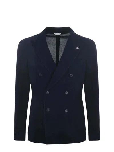 Manuel Ritz Jacket In Blue