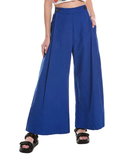 Farm Rio Pant In Blue