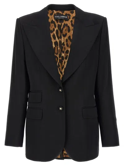 Dolce & Gabbana 'turlington' Blazer In Black