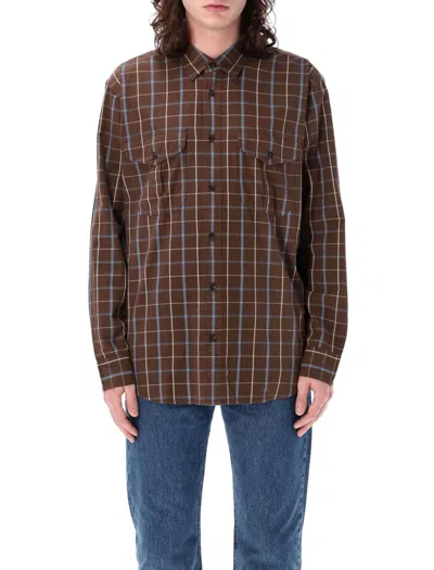 Filson Check Shirt In Olive Check