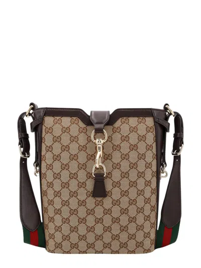 Gucci Bucket Bag In Beige
