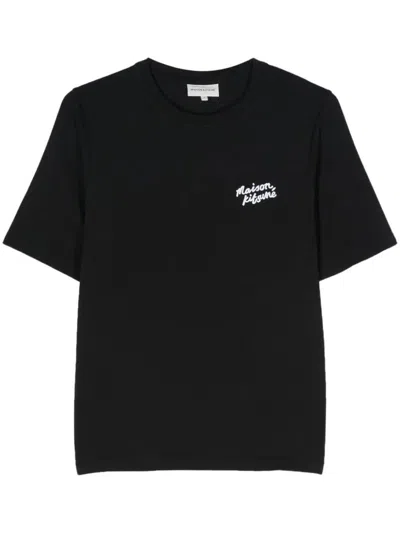 Maison Kitsuné Comfort Fit T-shirt In Black