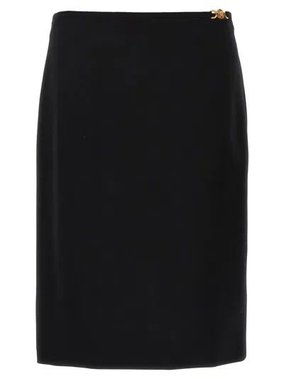 Versace Midi Skirt Skirts Black