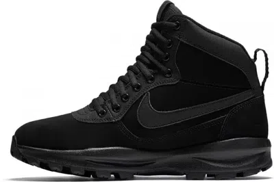 Nike Manoadome 844358-003 Men's Core Black Leather Ankle Hiking Boots Sga224