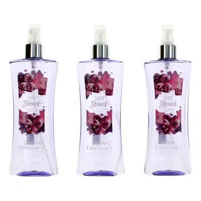 Parfums De Coeur Awbfsls8bm3p 8 oz Love Struck Fragrance Body Spray For Women, Pack Of 3 In White
