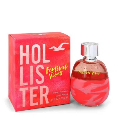 Hollister 552424 3.4 oz Festival Vibes Eau De Perfume Spray For Women In White
