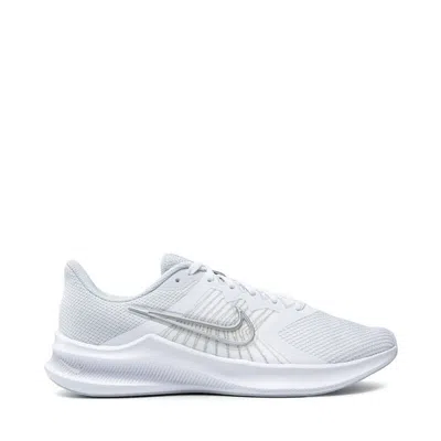 Nike Downshifter 11 Cw3413-100 Women's White/silver Running Sneaker Shoes Wh117