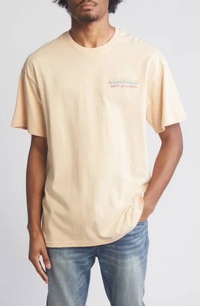 Billionaire Boys Club Body Soul Cotton Graphic T-shirt In Ivory Cream