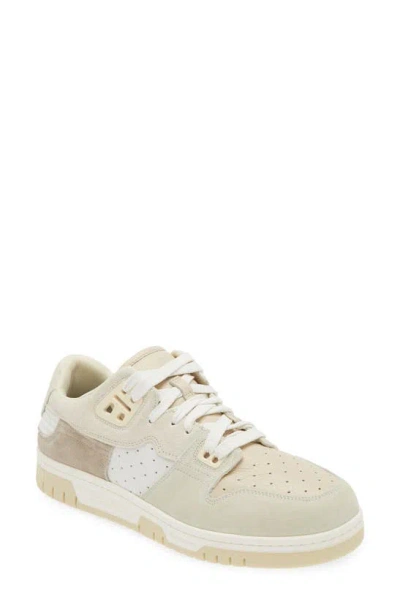 Acne Studios Low Top Trainer In White/ Off White